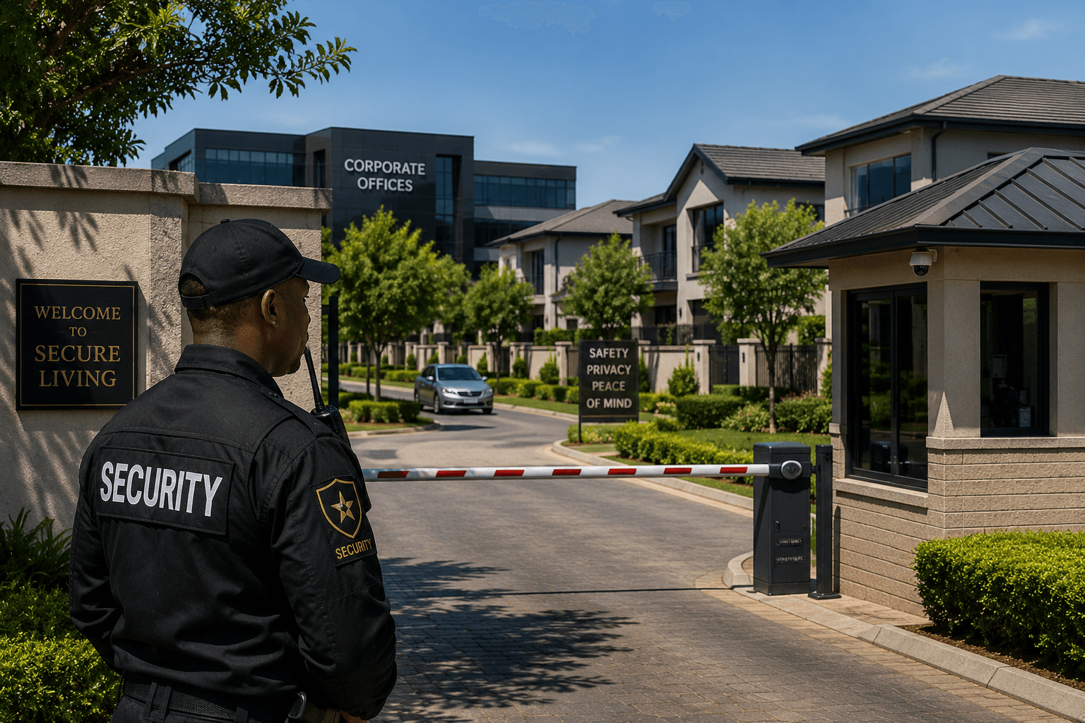 Why Residential & Corporate Security Estates are Popular Choices to Live & Work